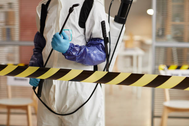 Professional Biohazard Cleanup technician working in Baring, WA